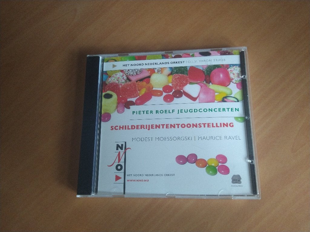 CD Het Noord Nederlands Orkest - Moessorgski, Cd's en Dvd's, Ophalen of Verzenden, Modernisme tot heden, Zo goed als nieuw, Orkest of Ballet