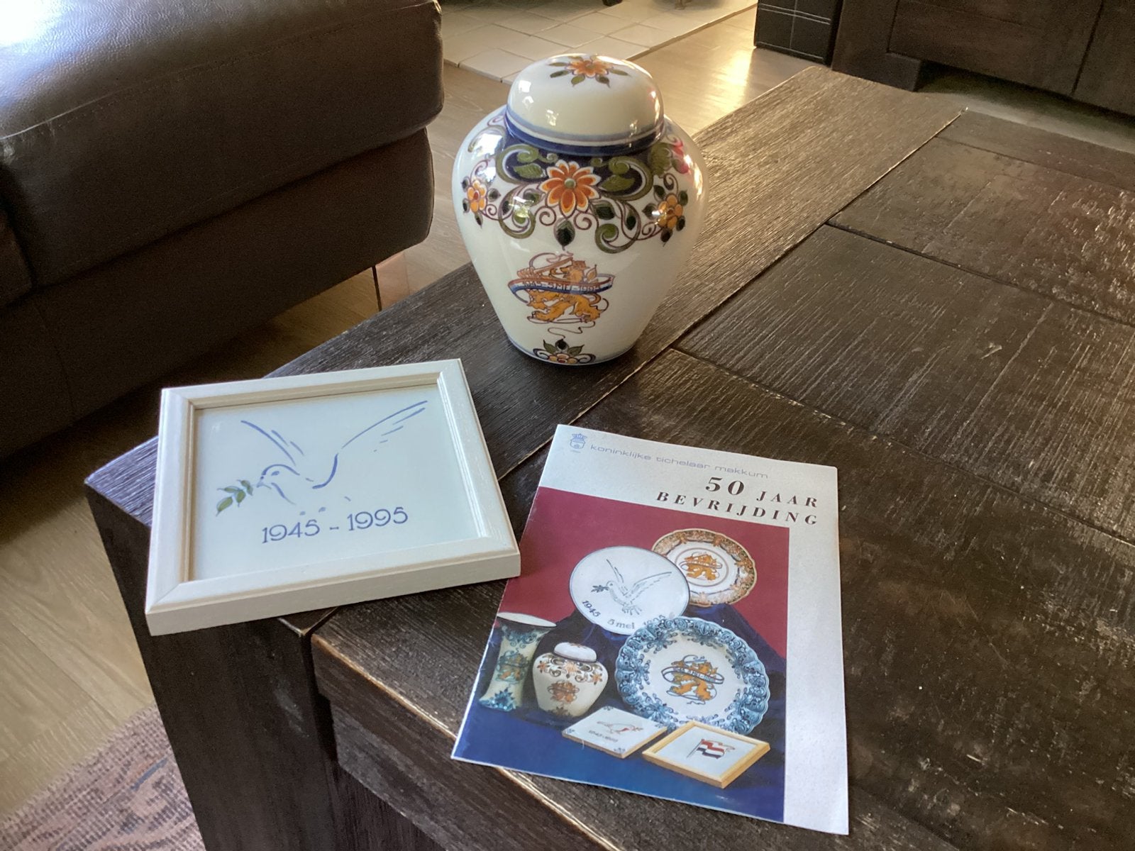 Tichelaar Makkum 50 jaar bevrijding, Ophalen of Verzenden
