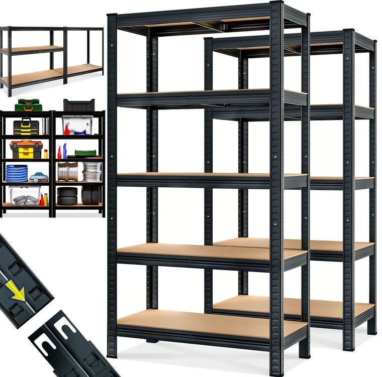 2x Stellingkast stelling opbergrekken blauw GRATIS BEZORGD!, Verzenden, Nieuw, Nvt, Nvt