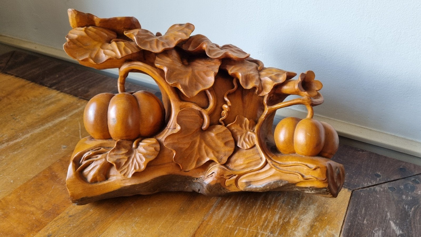 Houtsnijwerk pompoenen # herfst, Ophalen of Verzenden