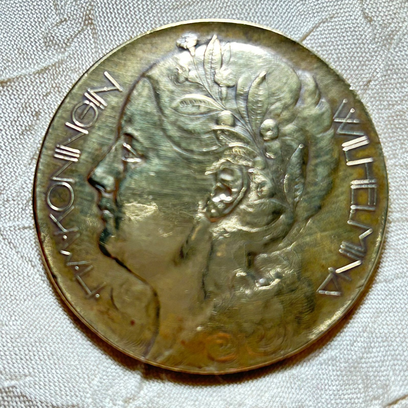 Medaille koningin Wilhelmina 1808-1923 jubileum, Ophalen of Verzenden, Vóór koninkrijk, Overige waardes