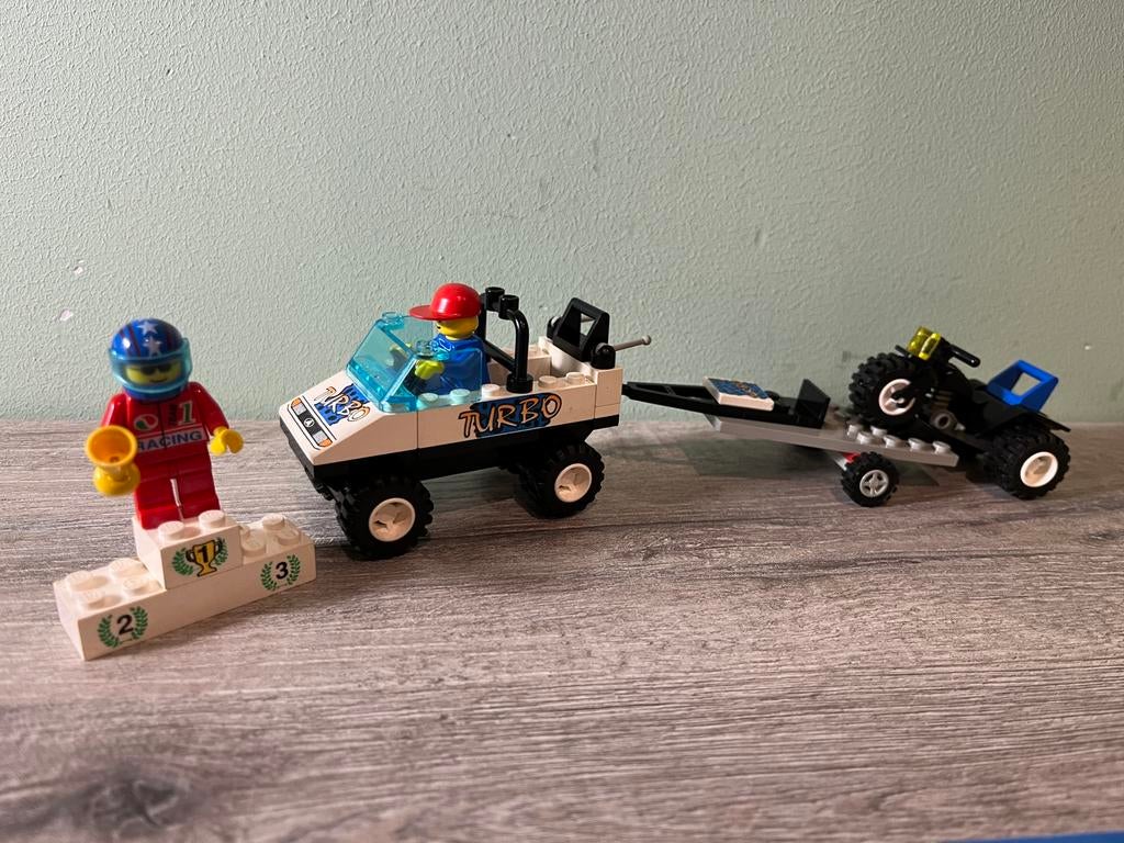 Lego 6327 turbo champs met instructie, Ophalen of Verzenden, Zo goed als nieuw
