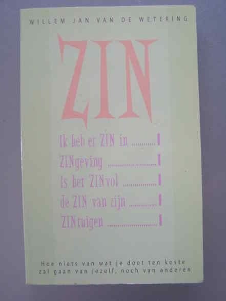 Boek, Zin, Ophalen of Verzenden, Zo goed als nieuw, Spiritualiteit algemeen, Overige typen