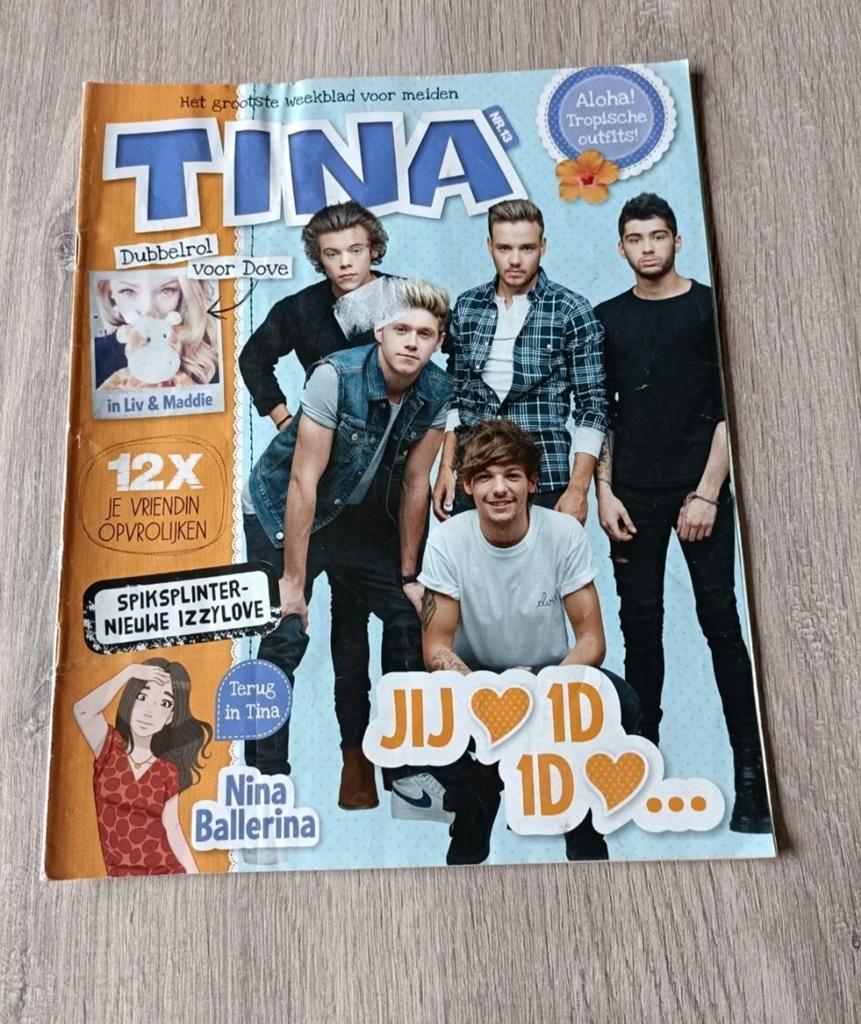 Tina Magazine - One Direction Cover (2014), Verzenden, Gelezen, Damesbladen