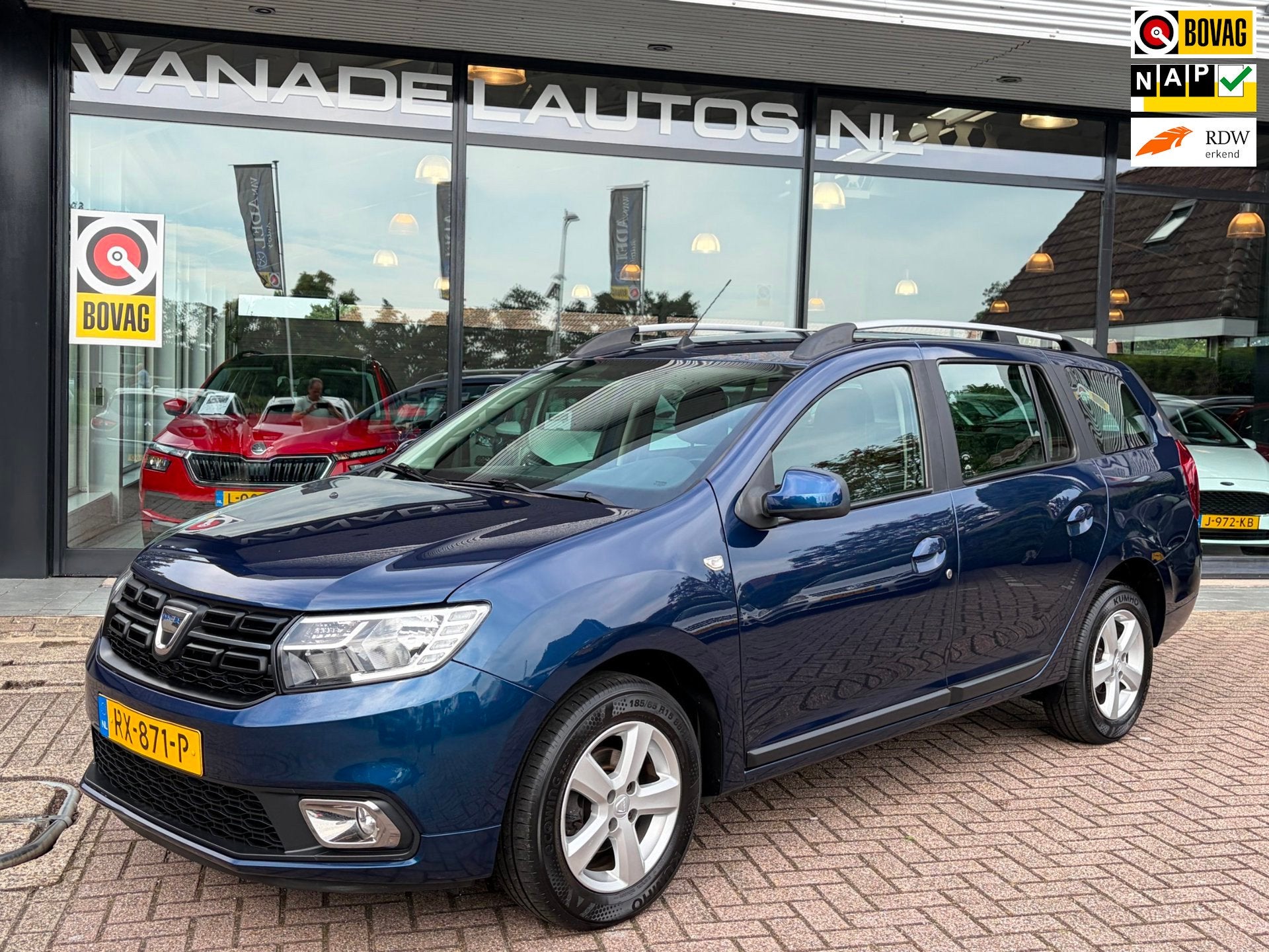 Dacia Logan MCV 0.9 TCe SL Royaal LPG-G3 Navi Camera Cruise, Auto's, Dacia, Voorwielaandrijving, Stof, Gebruikt, 580 kg