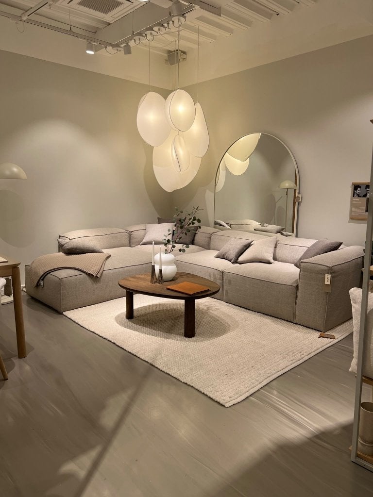 Bolia Cosima modulaire bank / hoekbank beige – 4 elementen