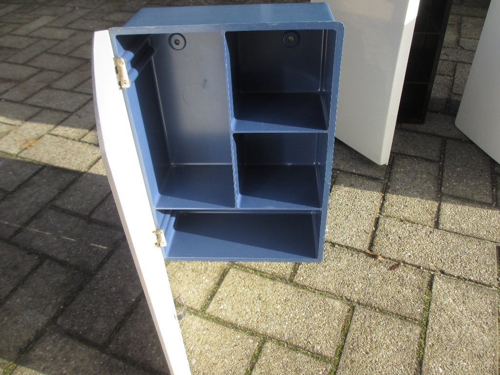 4x Vintage BADKAMERKASTJE [ made in Italy ] Jaren 60, Ophalen of Verzenden, Huis en Inrichting