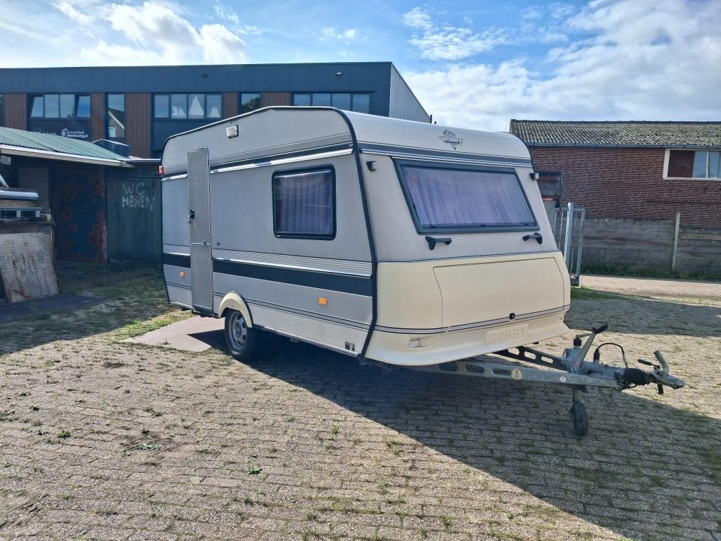 nette hobby met eigen kenteken inclusief voortent, Caravans en Kamperen, Hobby, Tot en met 2, Treinzit, 750 - 1000 kg