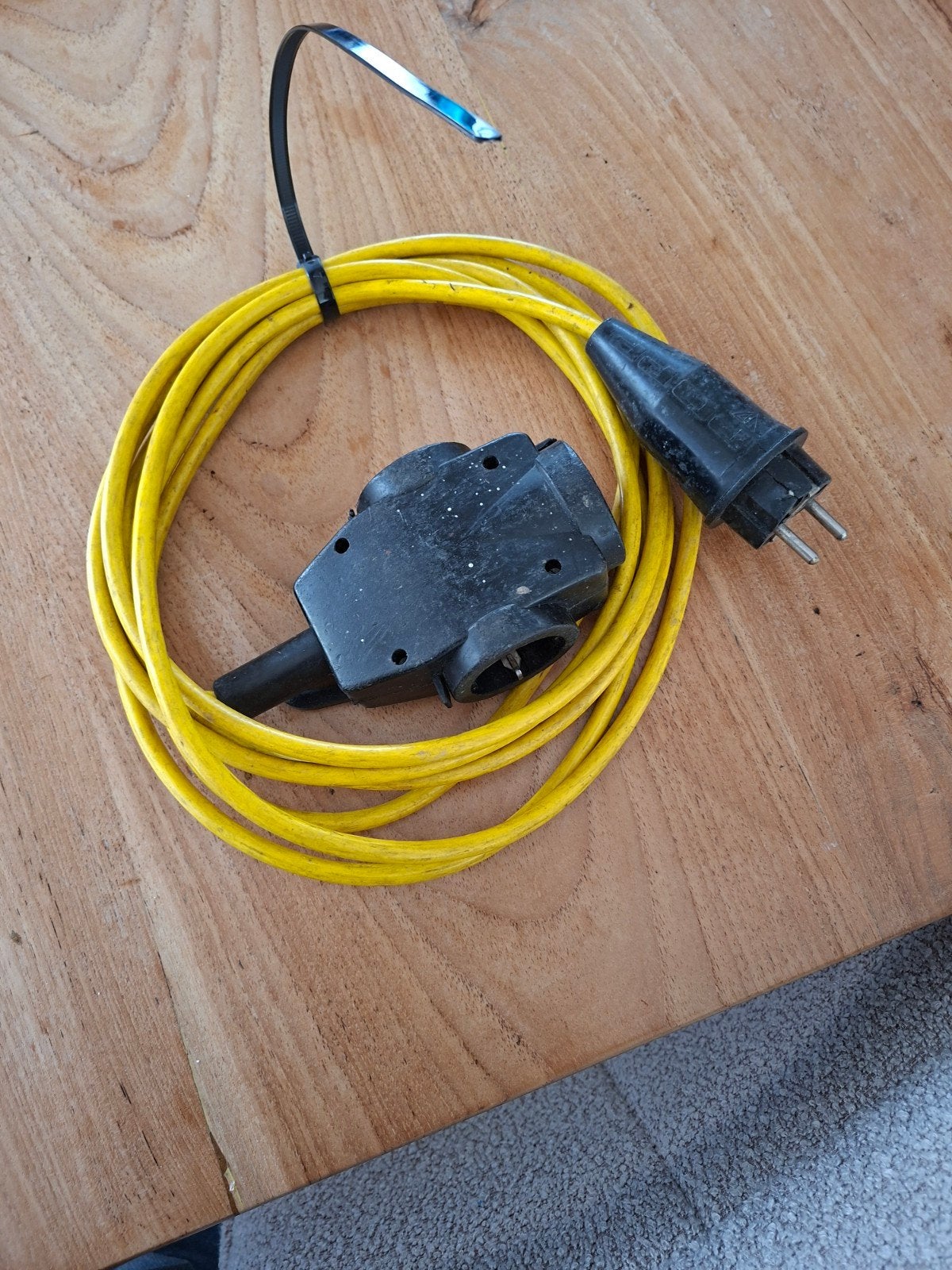 2x Aansluitsnoer voor caravan, tent of camper, Ophalen of Verzenden, Gebruikt