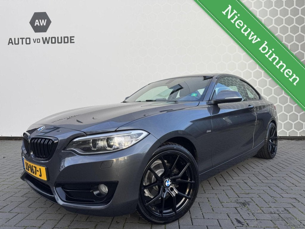 BMW 2-serie Coupé 218i M Sport Trekhaak Black pack! 18 inch, Auto's, BMW, Automatische klimaatregeling, Gebruikt, 4 stoelen, Origineel Nederlands