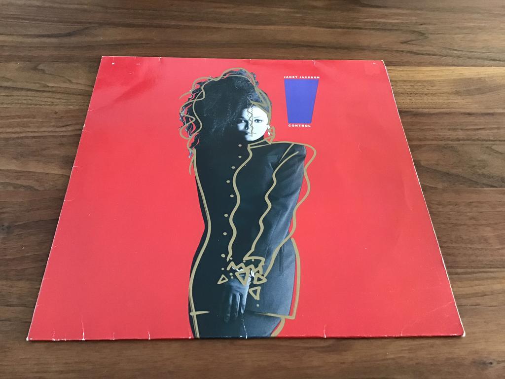 LP, 1986, JANET JACKSON, CONTROL, 395106-1, 7-17, Ophalen of Verzenden, Gebruikt, 12 inch