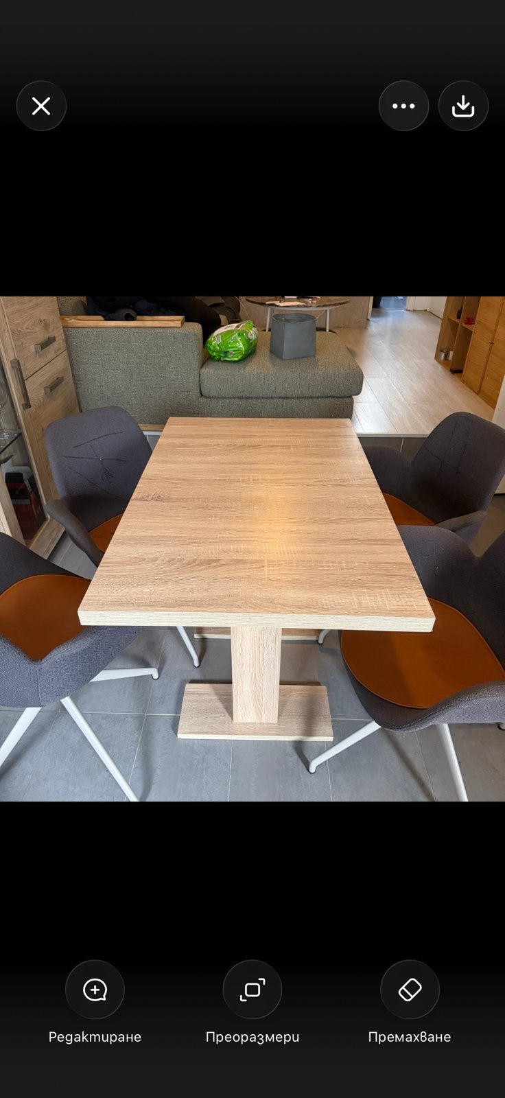 Extendable Dining Table – Light Oak, Huis en Inrichting, Ophalen, 100 tot 150 cm, 50 tot 100 cm, Zo goed als nieuw