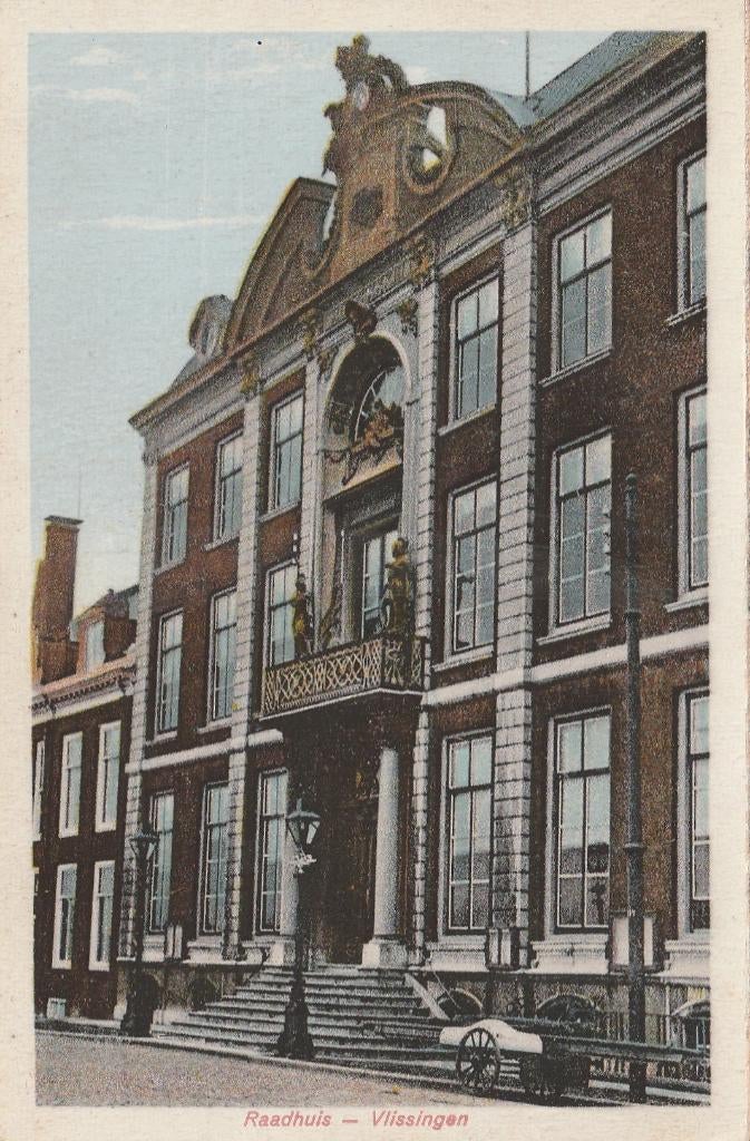 VLISSINGEN Raadhuis, Verzamelen, Verzenden, 1920 tot 1940, Ongelopen, Zeeland