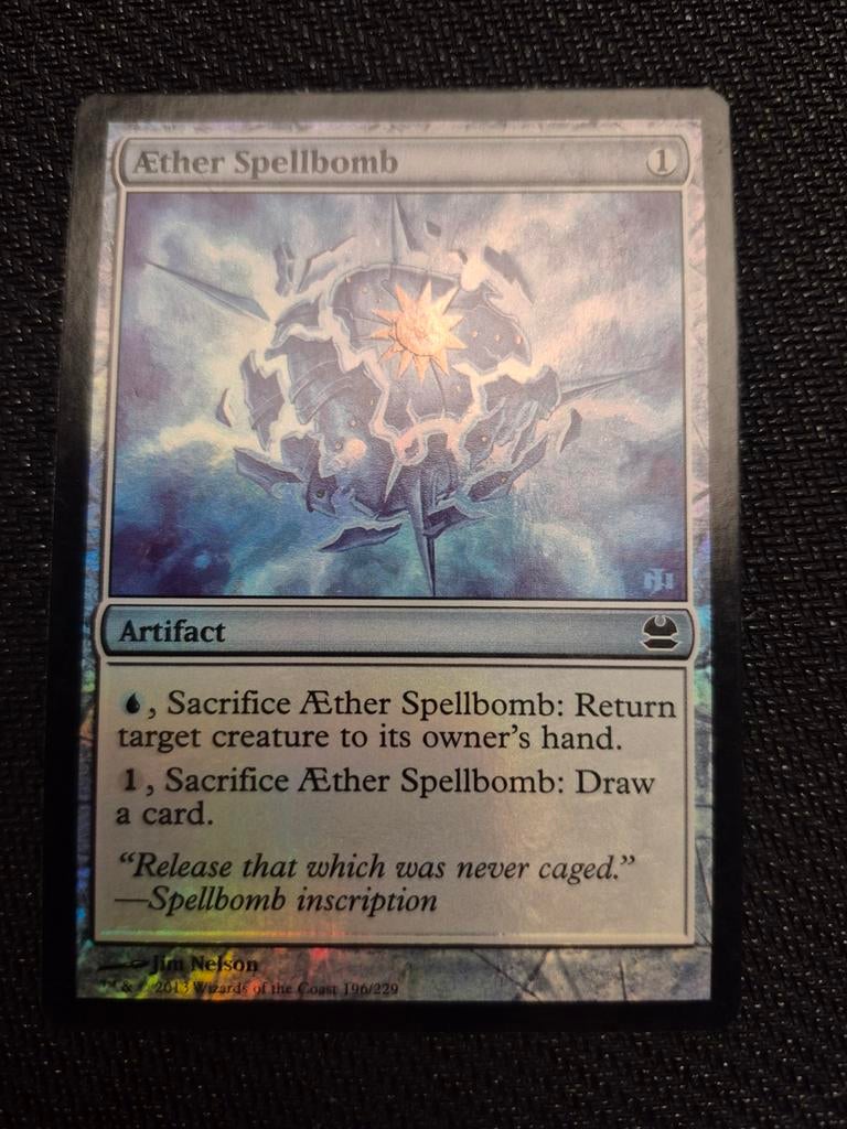 Foil aether spellbomb, Ophalen, Zo goed als nieuw, Foil
