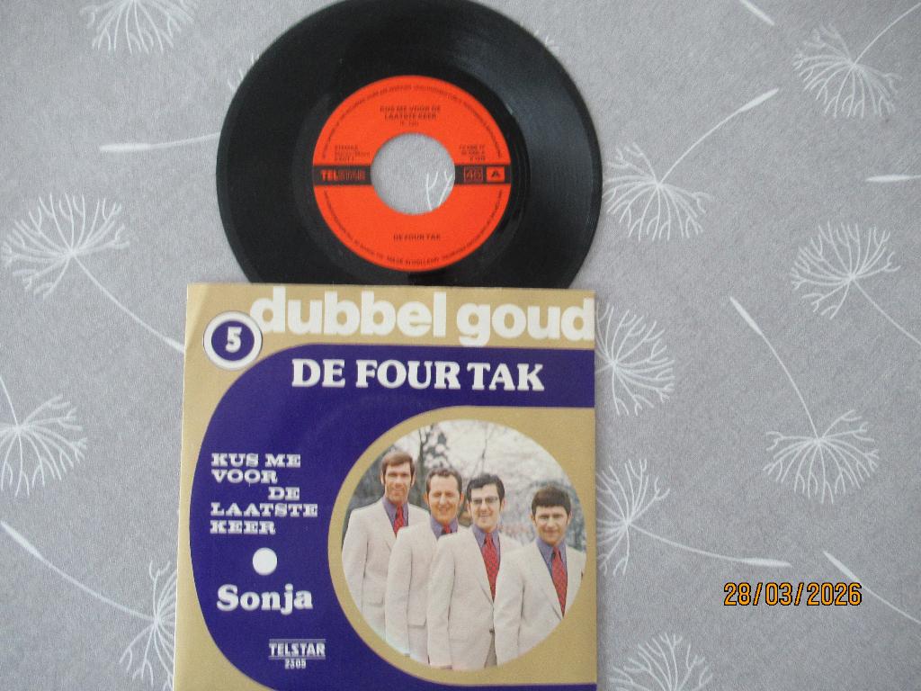 De Four Tak         Kus me voor de laatste Keer, Originele persing, Ophalen of Verzenden, Zo goed als nieuw, Nederlandstalig