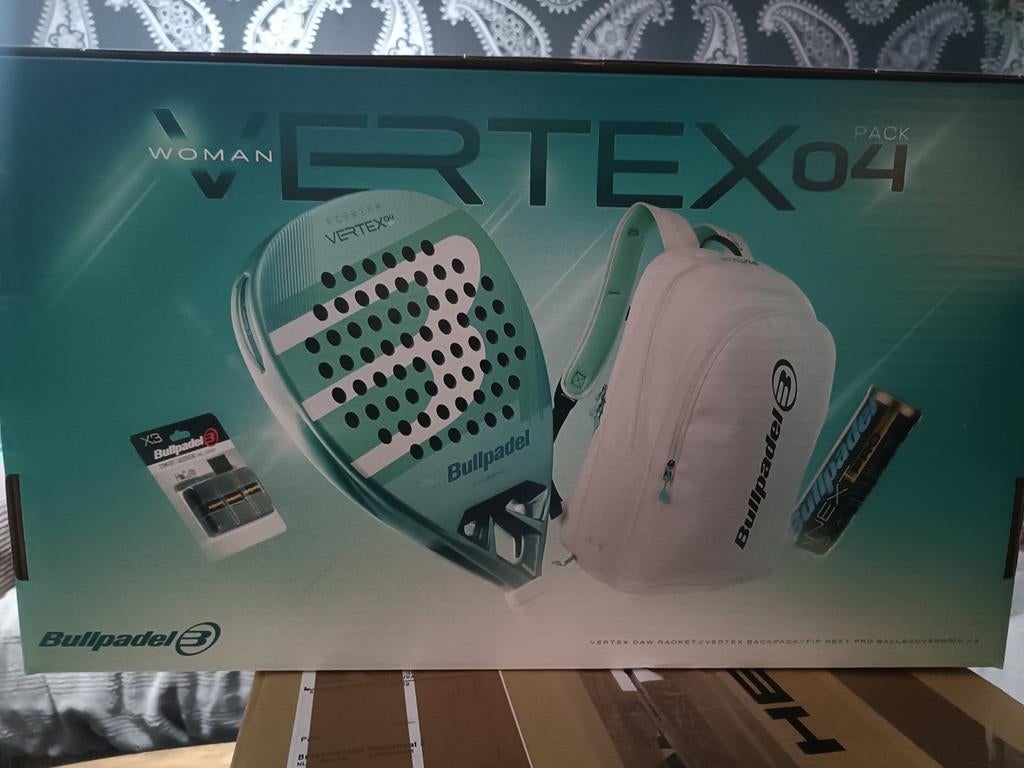 Bullpadel Vertex 04 woman pack, Sport en Fitness, Padel, Ophalen of Verzenden, Nieuw