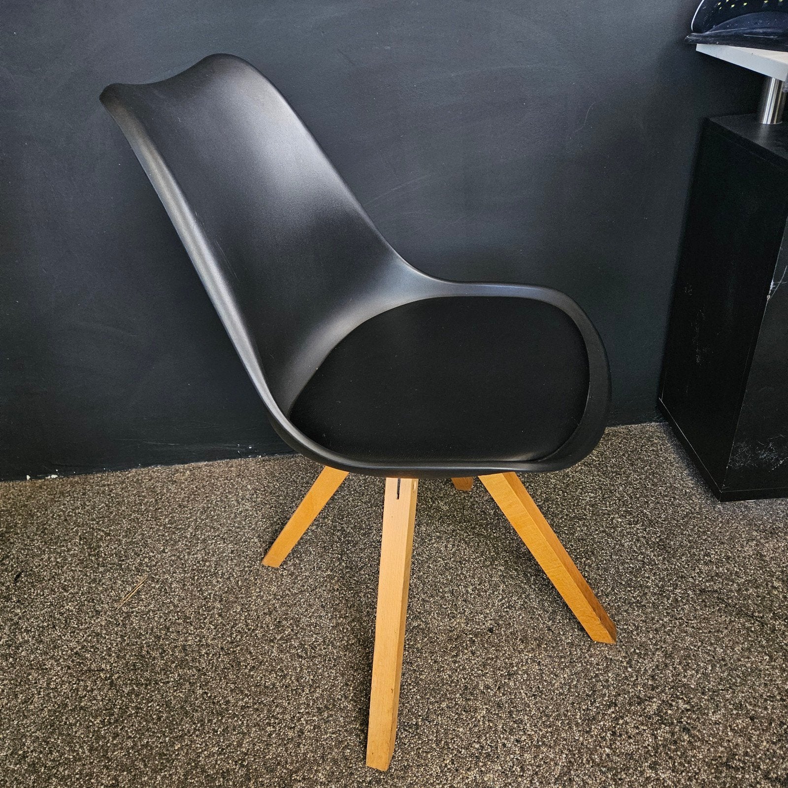 5 STOELEN GRATIS, Ophalen, Gebruikt, Zwart