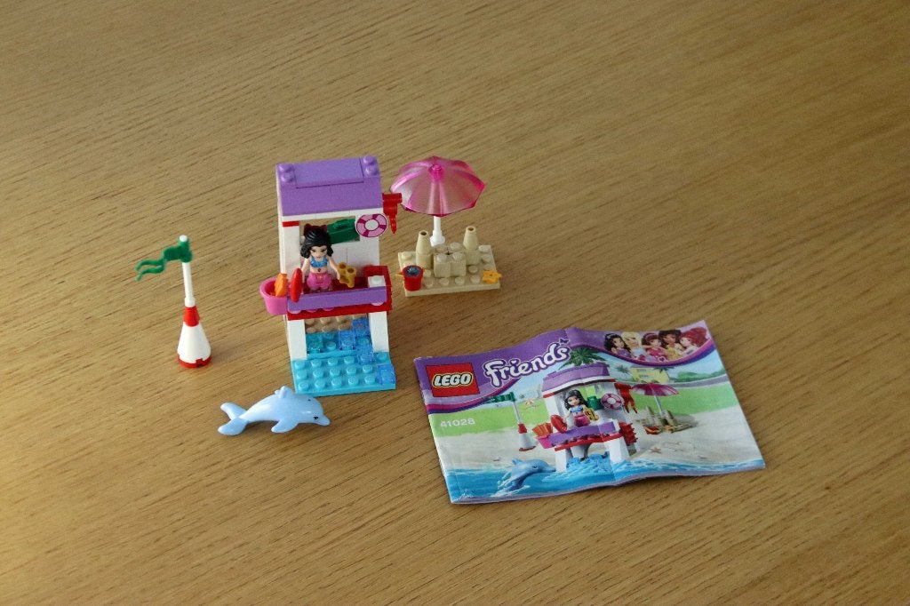 LEGO Friends-set Emma's reddingspost (41028), Lego, Ophalen of Verzenden, Zo goed als nieuw, Complete set