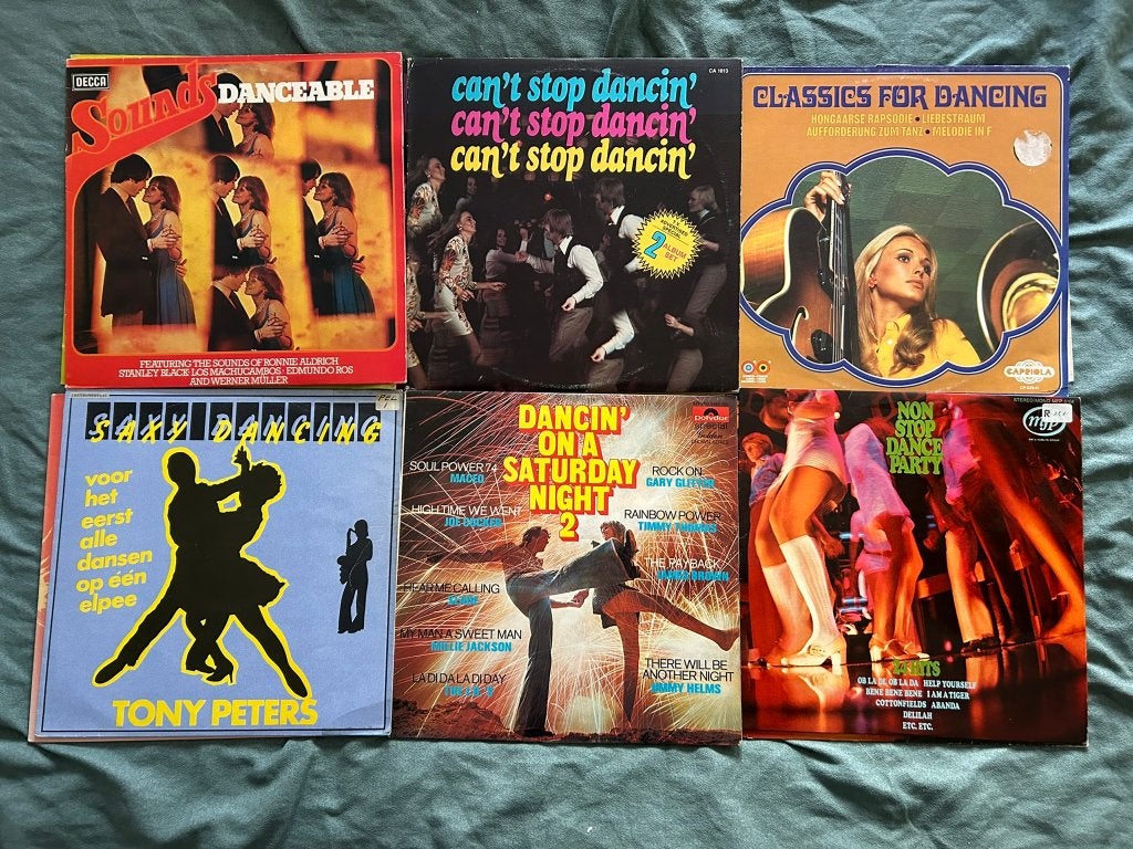 11 LP's Dans Pop (ook per stuk te koop), Cd's en Dvd's, Vinyl | Verzamelalbums, LP, Gebruikt, Overige genres, Ophalen of Verzenden