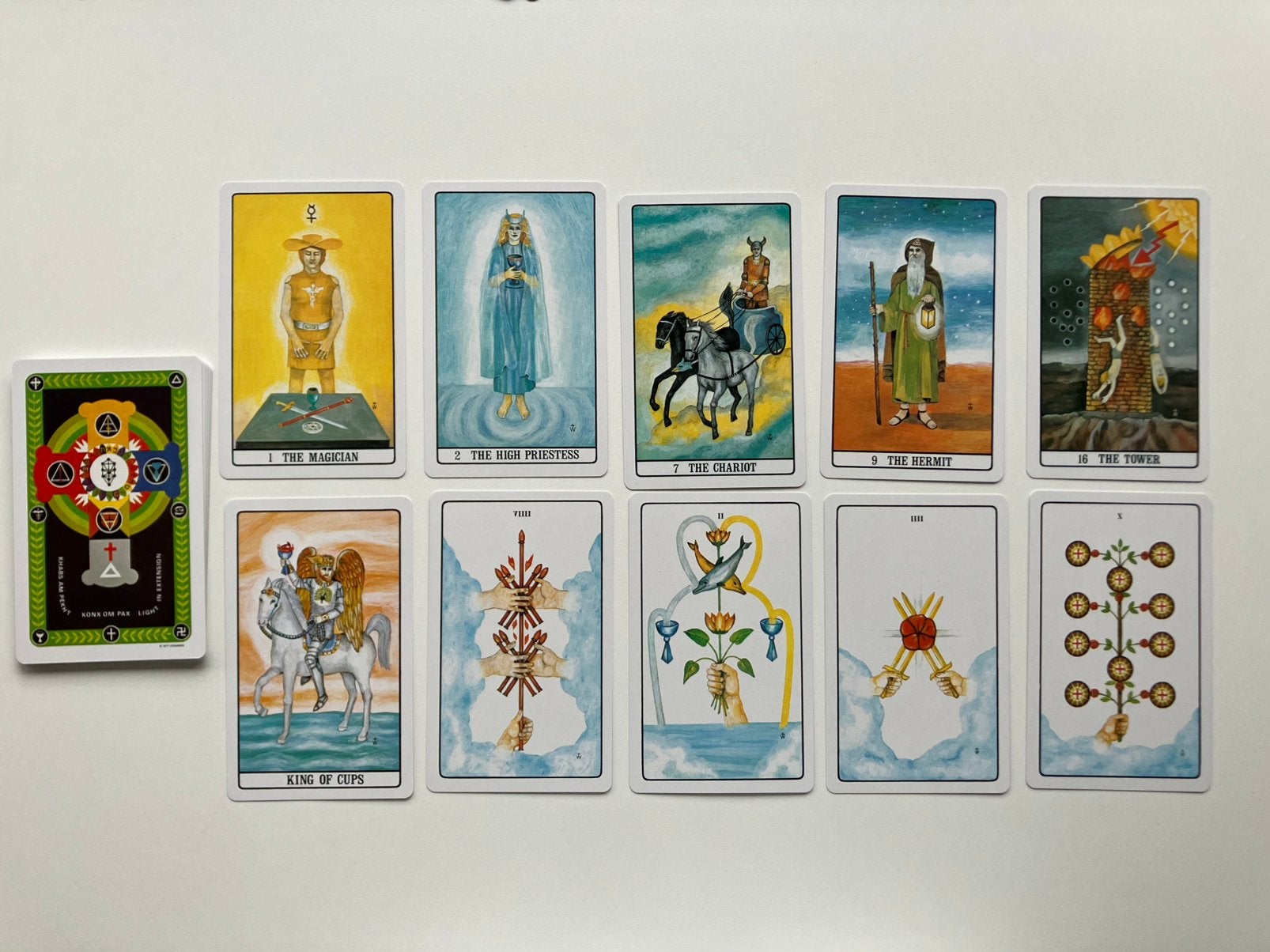 The Golden Dawn Tarot, Boeken, Verzenden, Zo goed als nieuw, Tarot of Kaarten leggen, Overige typen