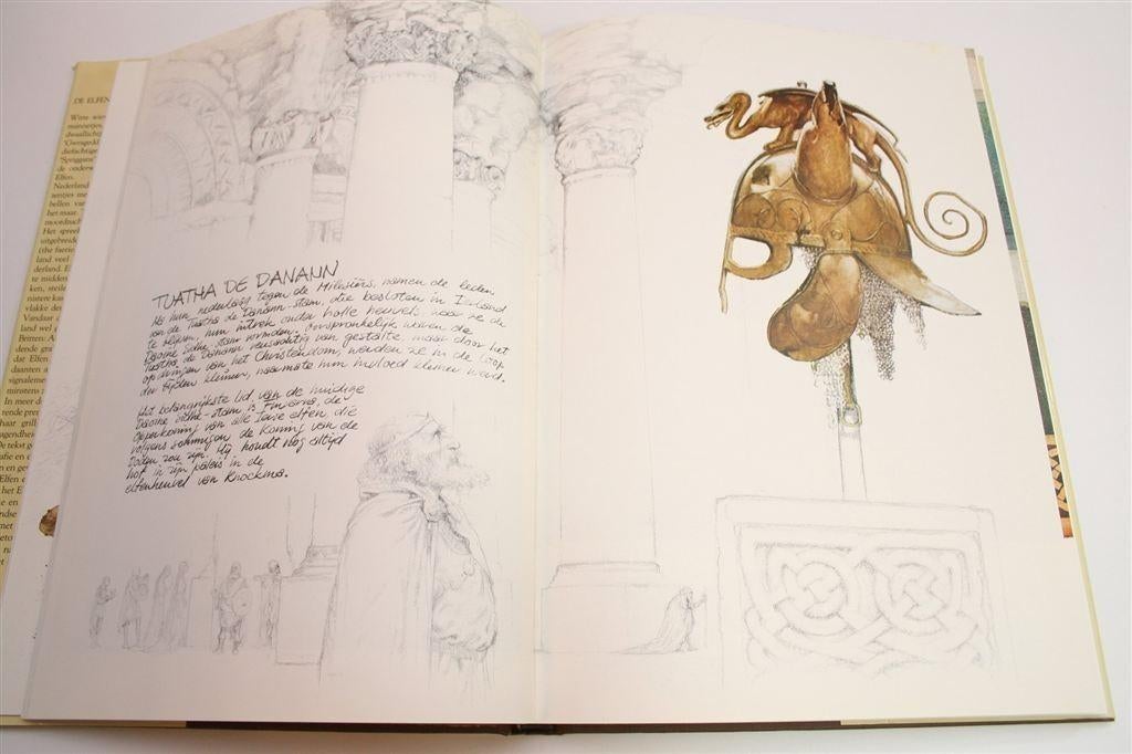 De Elfen — Klassiek Kunstboek van Brian Froud en Alan Lee, Boeken, Ophalen of Verzenden, Gelezen
