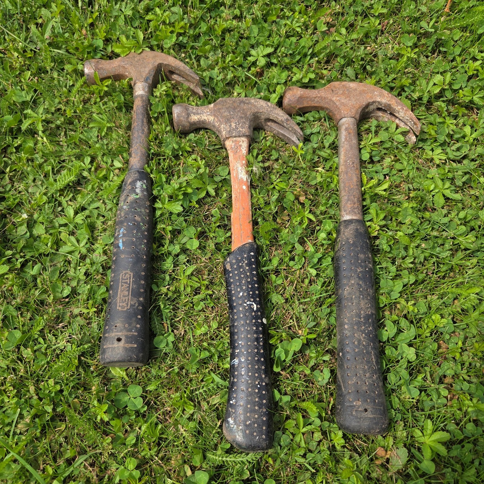 Klauwhamer hamers oud handgereedschap, Ophalen of Verzenden, Gebruikt