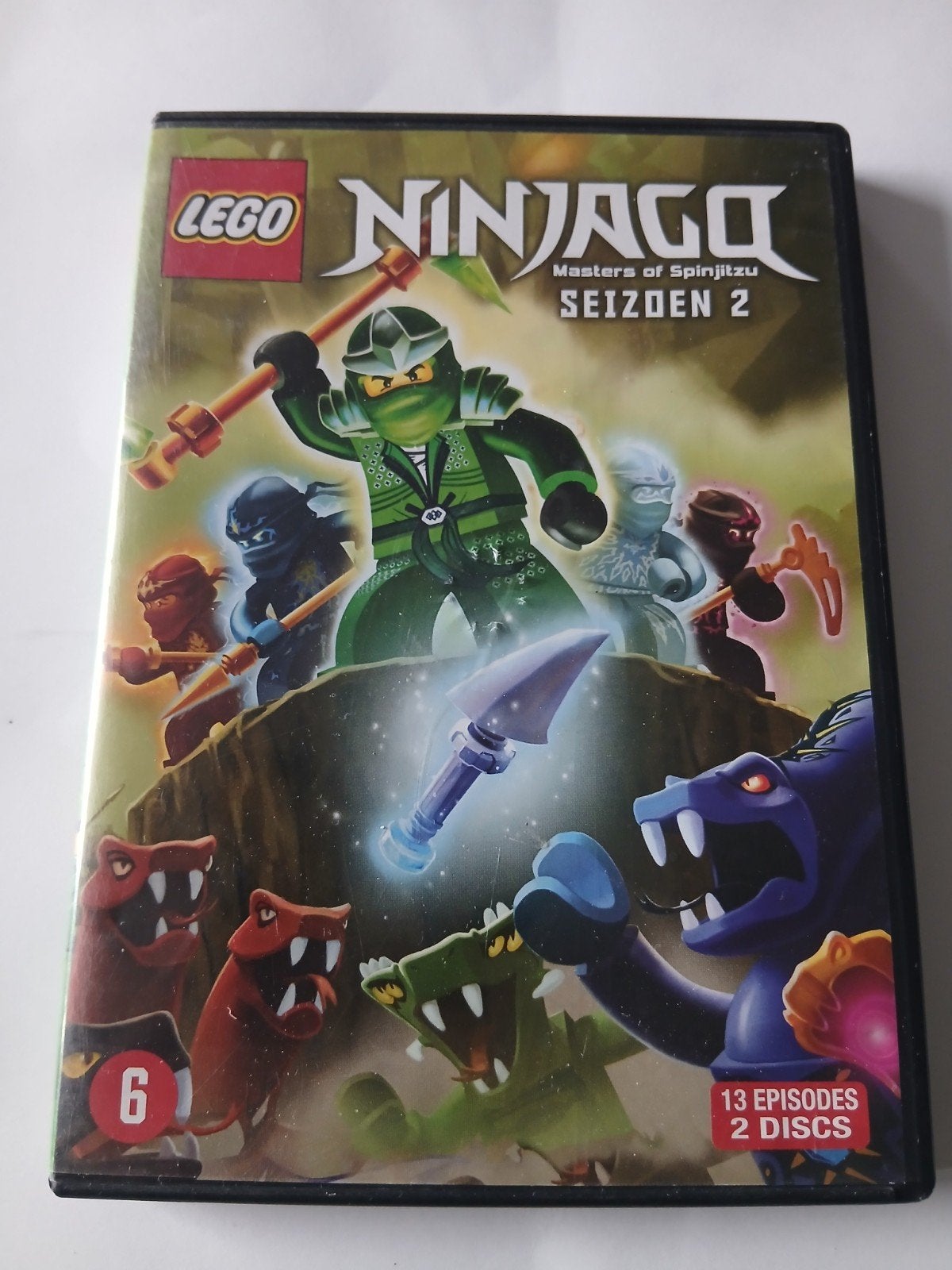 Lego Ninjago - Seizoen 2 Masters of Spinjitzu - DVD, Cd's en Dvd's, Dvd's | Tekenfilms en Animatie, Vanaf 6 jaar, Ophalen of Verzenden