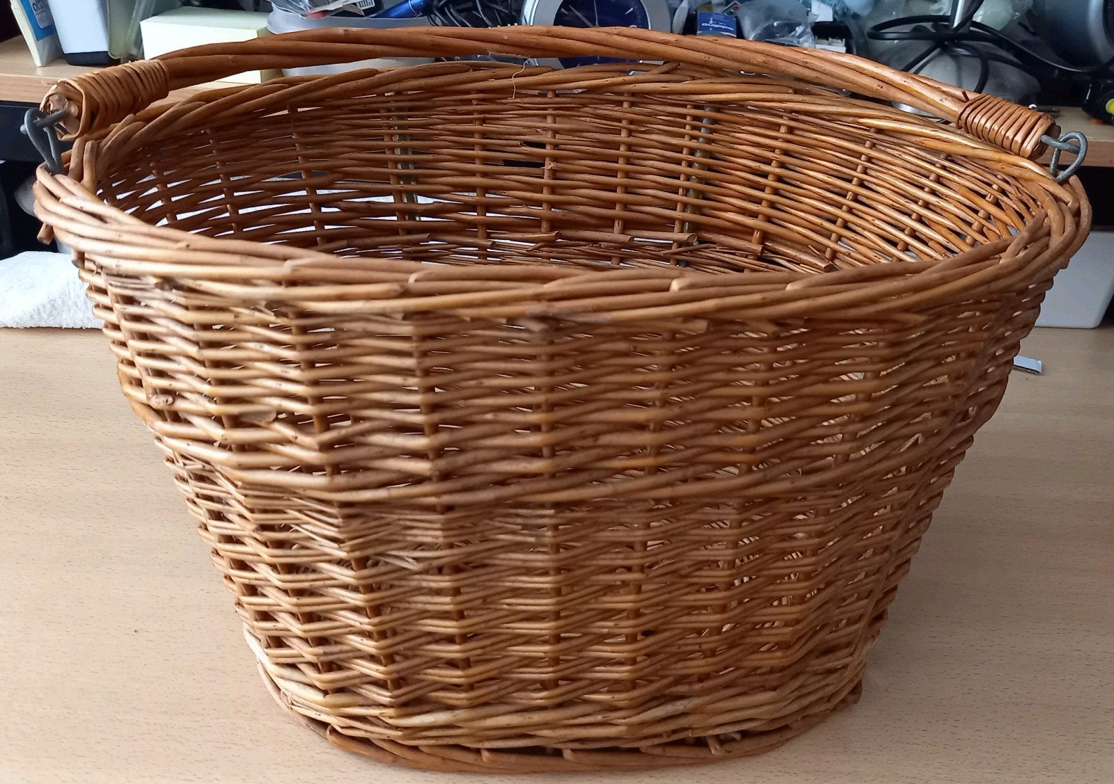 Fietsmand voor aan het stuur., Ophalen of Verzenden