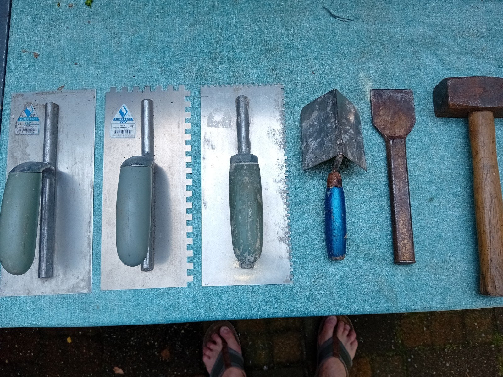 Gereedschap, Ophalen