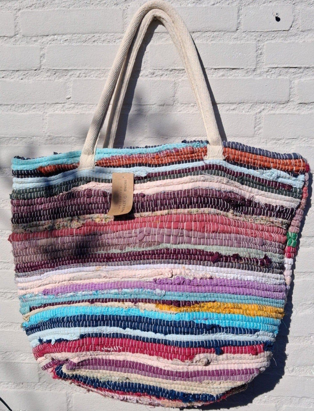 Grote strandtas boodschappentas, Verzenden, Rosyviella, Shopper, Rosyviella