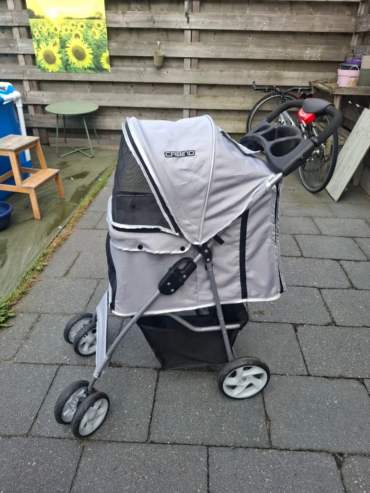 Hondenbuggy Cabino, Dieren en Toebehoren, Ophalen, Gebruikt