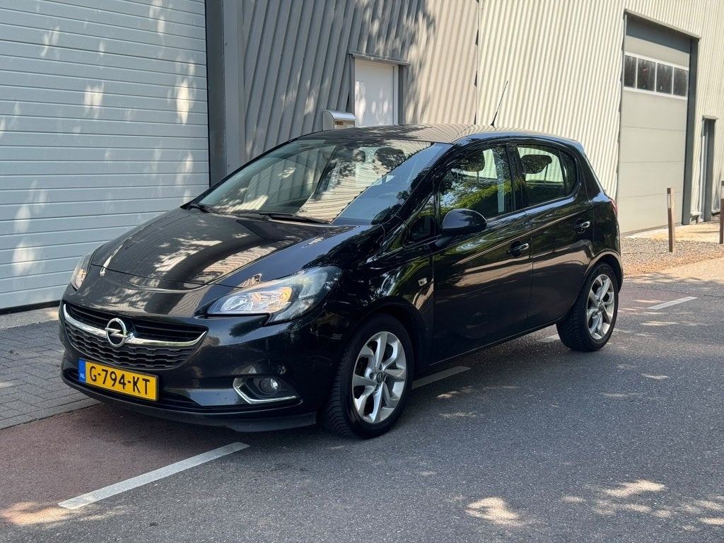 Opel Corsa 1.3 CDTI Color Ed. (bj 2015), Gebruikt, Euro 6, 1137 kg, Zwart