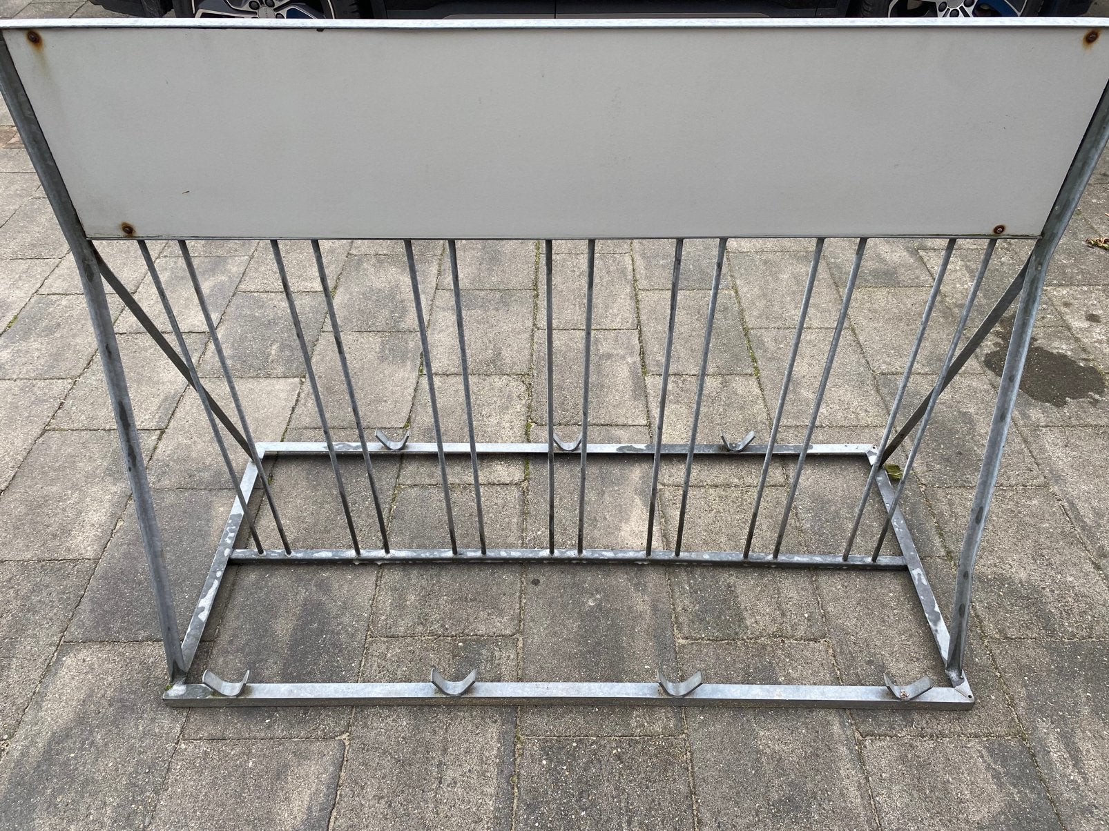 Fietsenrek, Fietsen en Brommers, Ophalen, Gebruikt