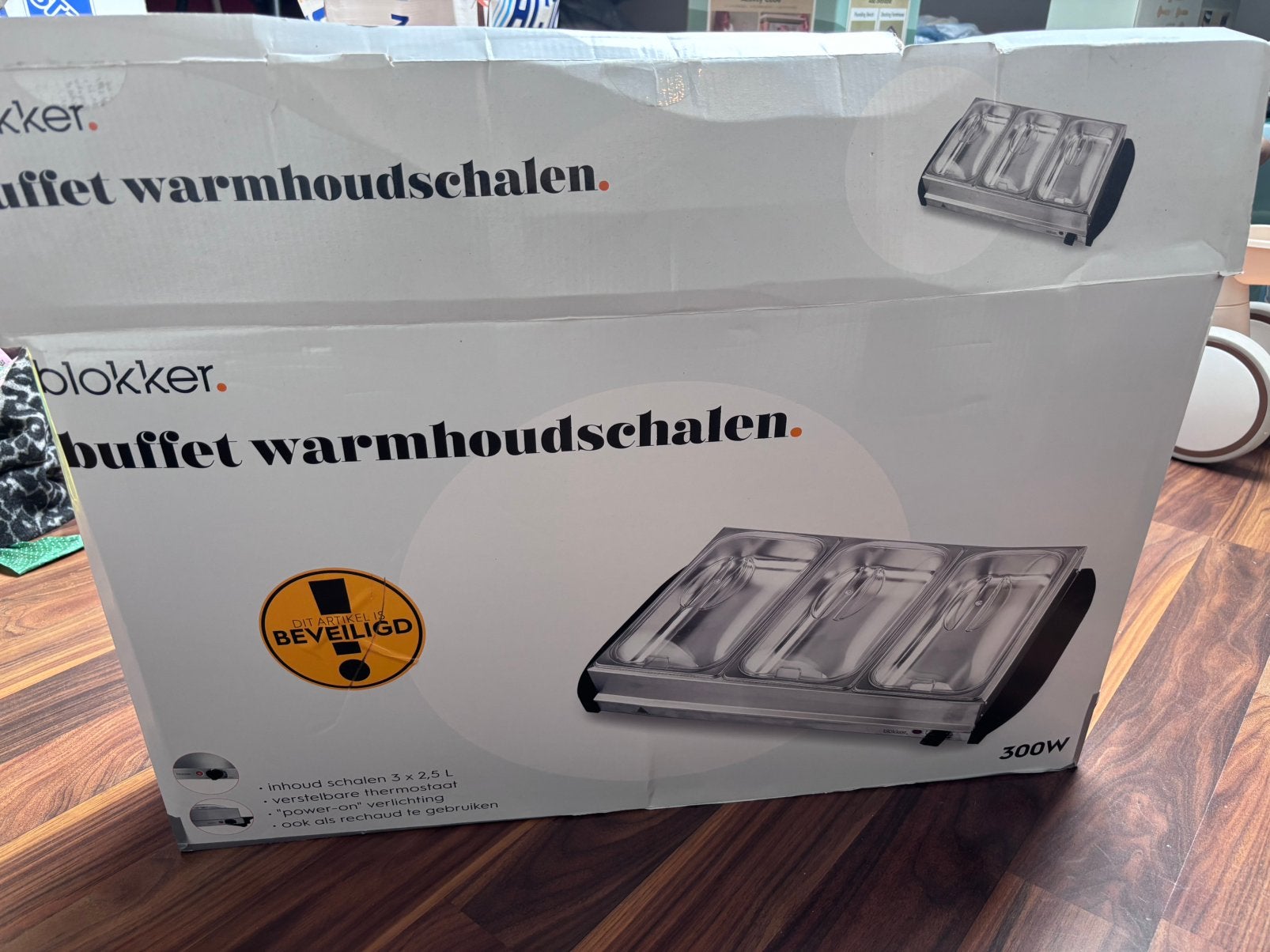 Buffet warmhoudschalen, Huis en Inrichting, Ophalen of Verzenden, Zo goed als nieuw