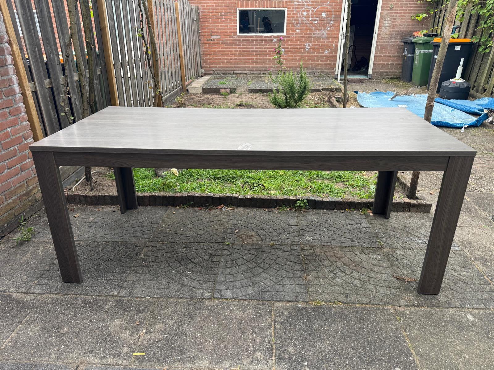 Eettafel & salontafel, Ophalen, 200 cm of meer, 50 tot 100 cm, Zo goed als nieuw