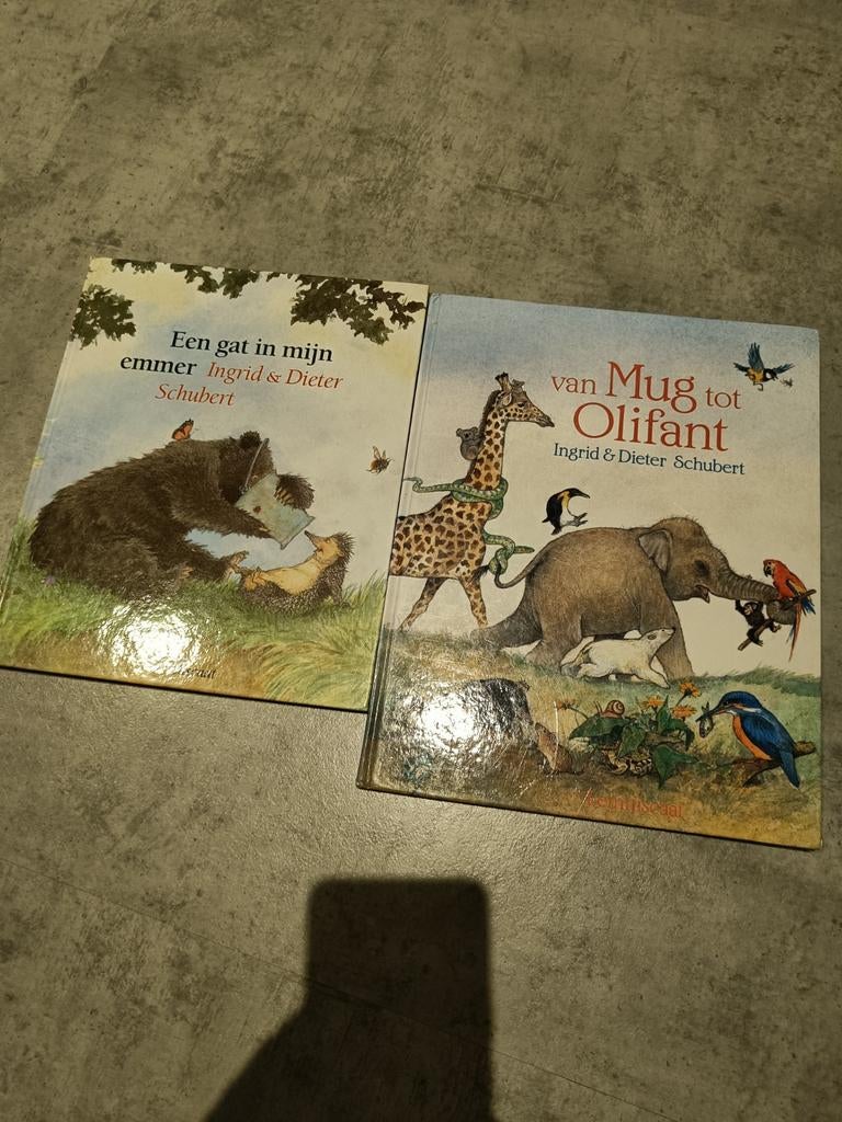2x Ingrid & Dieter Schubert kinderboeken, Ophalen of Verzenden, Zo goed als nieuw, Ingrid & Dieter Schubert, Fictie algemeen
