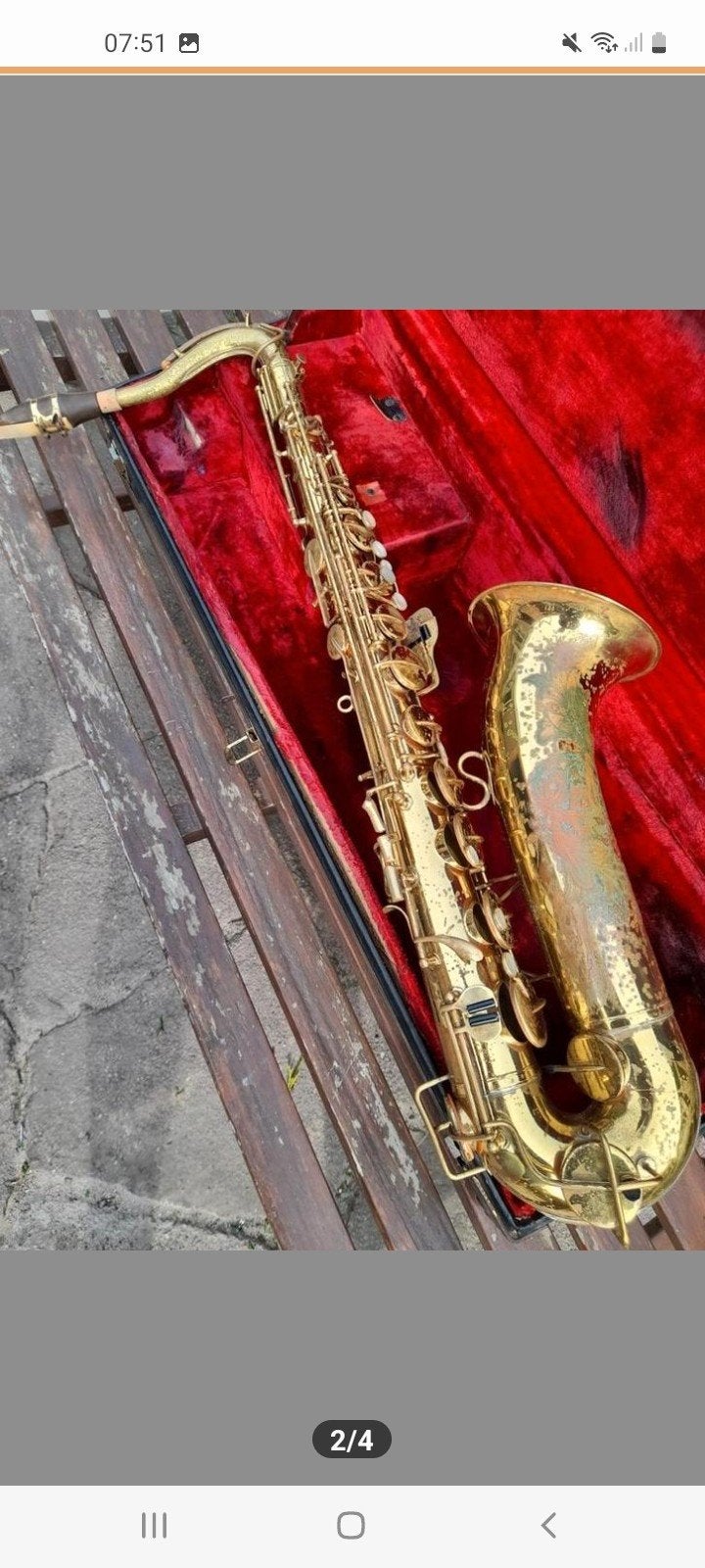 Amerikaanse Selmer Signet Saxofoon - Geheel Gereviseerd, Ophalen, Gebruikt, Tenor, Met koffer