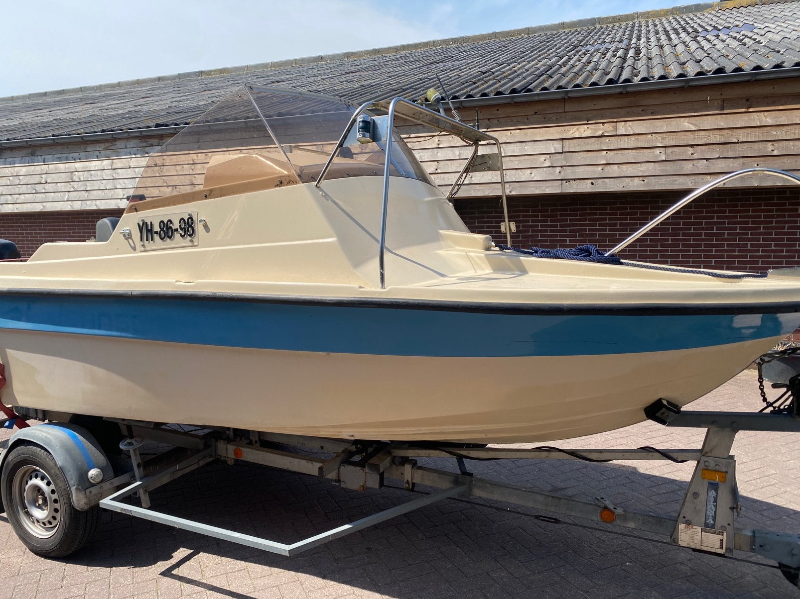 Orka 535, Watersport en Boten, Gebruikt, Viertaktmotor, Ophalen of Verzenden, Buitenboordmotor