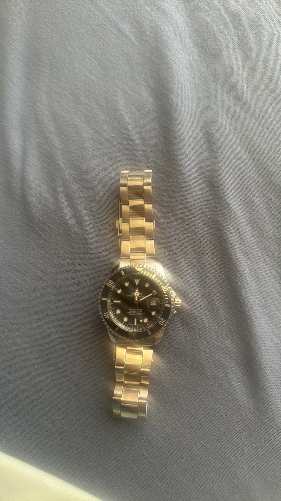 Horloge, Sieraden, Tassen en Uiterlijk, Horloges | Heren, Overige merken, Staal, Staal, Polshorloge