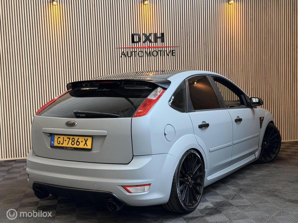 Ford Focus 2.5 ST Facelift RS-Look APK-5/2027 5Deurs XENON, Auto's, Ford, Stof, Gebruikt, Zwart, 1337 kg