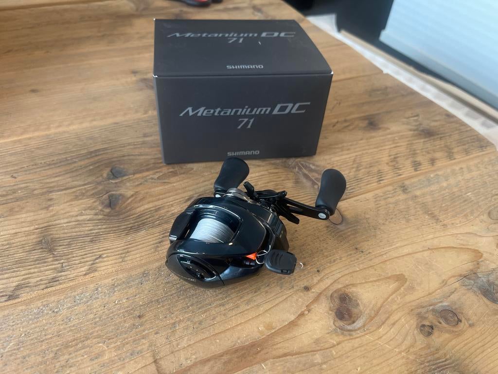 Shimano Metanium DC 71 Baitcaster (Zo goed als nieuw), Ophalen, Zo goed als nieuw, Molen