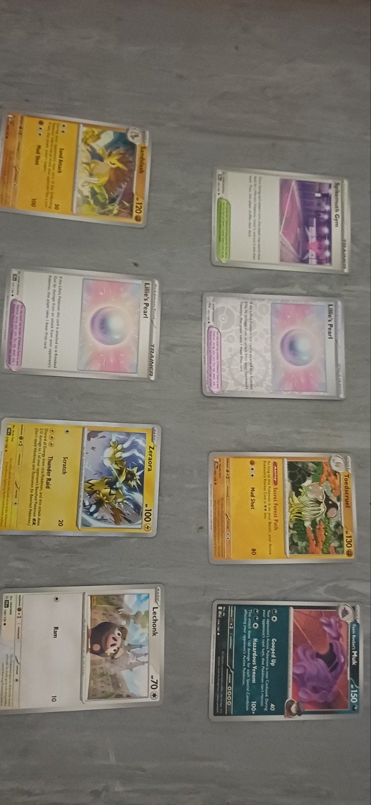 40 Pokémon kaarten - Diverse set, Ophalen of Verzenden, Gebruikt, Meerdere kaarten, Foil