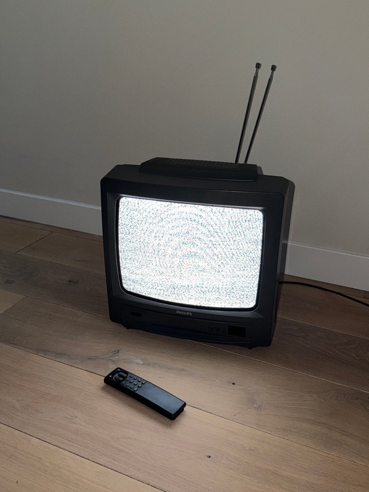 Vintage TV philips, Ophalen, Gebruikt, Minder dan 40 cm, Philips