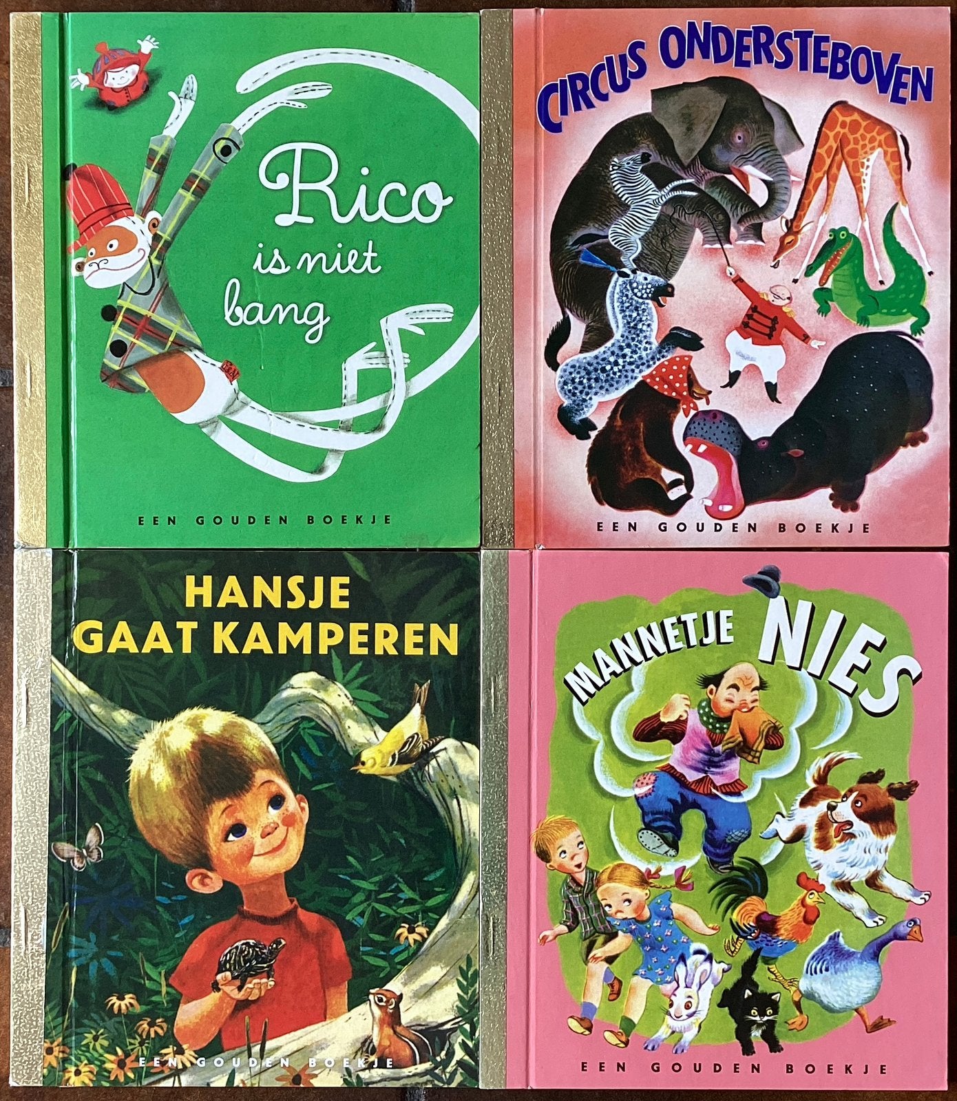 Gouden vintage boekjes 3,50 euro per boekje, Boeken, Ophalen of Verzenden, Zo goed als nieuw