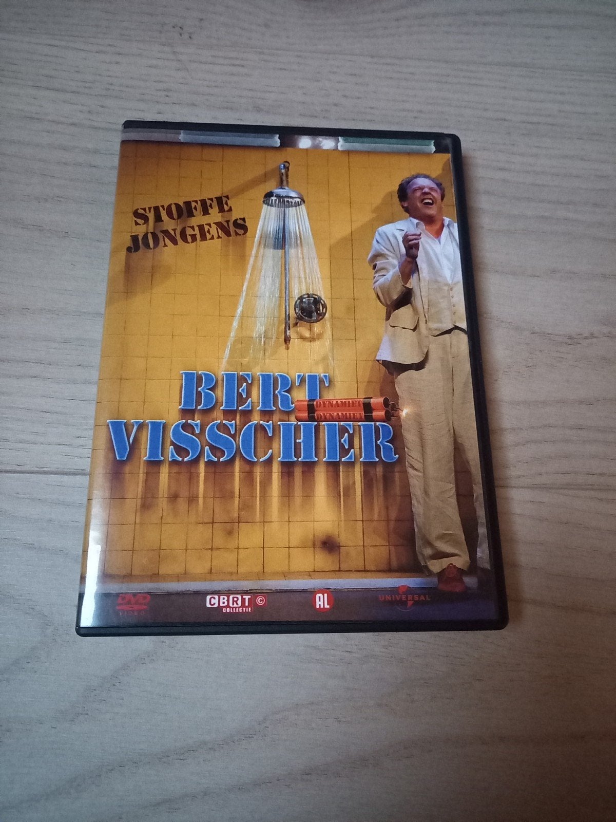 Bert Visscher - Stoffe Jongens origineel, Cd's en Dvd's, Alle leeftijden, Ophalen of Verzenden, Zo goed als nieuw, Stand-up of Theatershow