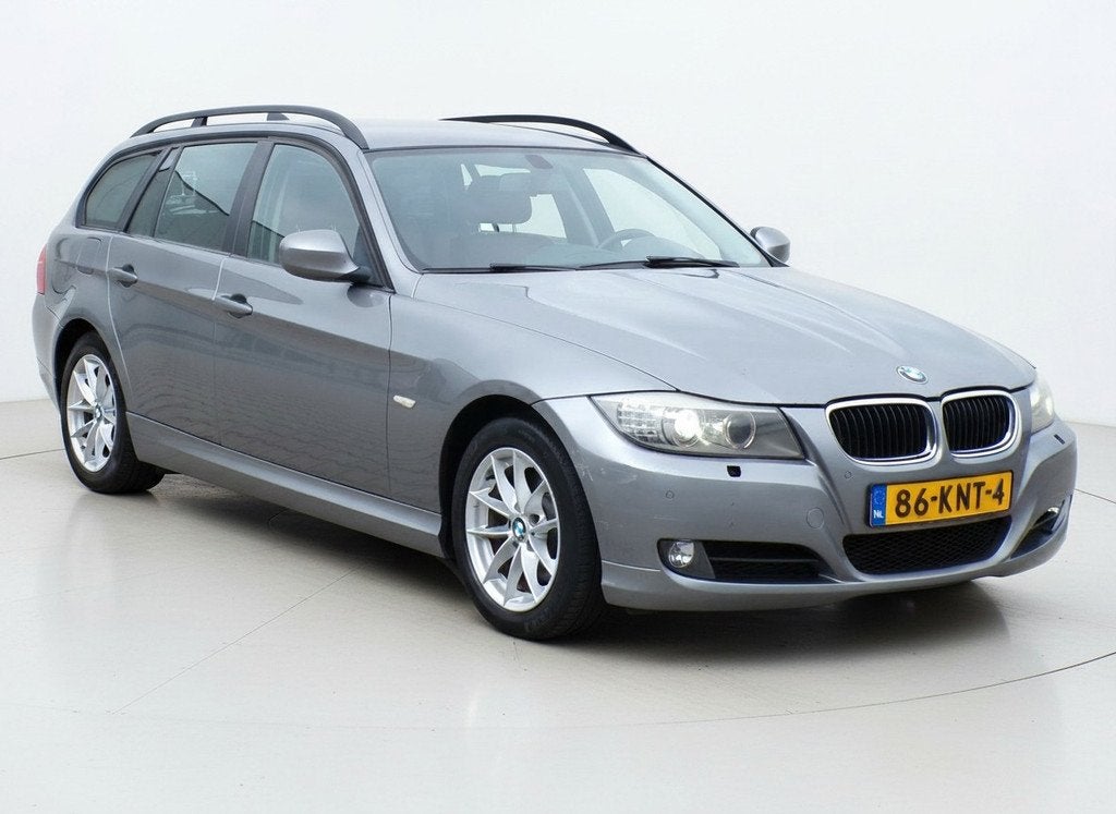 BMW 3-serie Touring 320d Business Line Style|leder|Cruise|PD, Auto's, Achterwielaandrijving, 4 cilinders, Parkeersensor, 177 pk