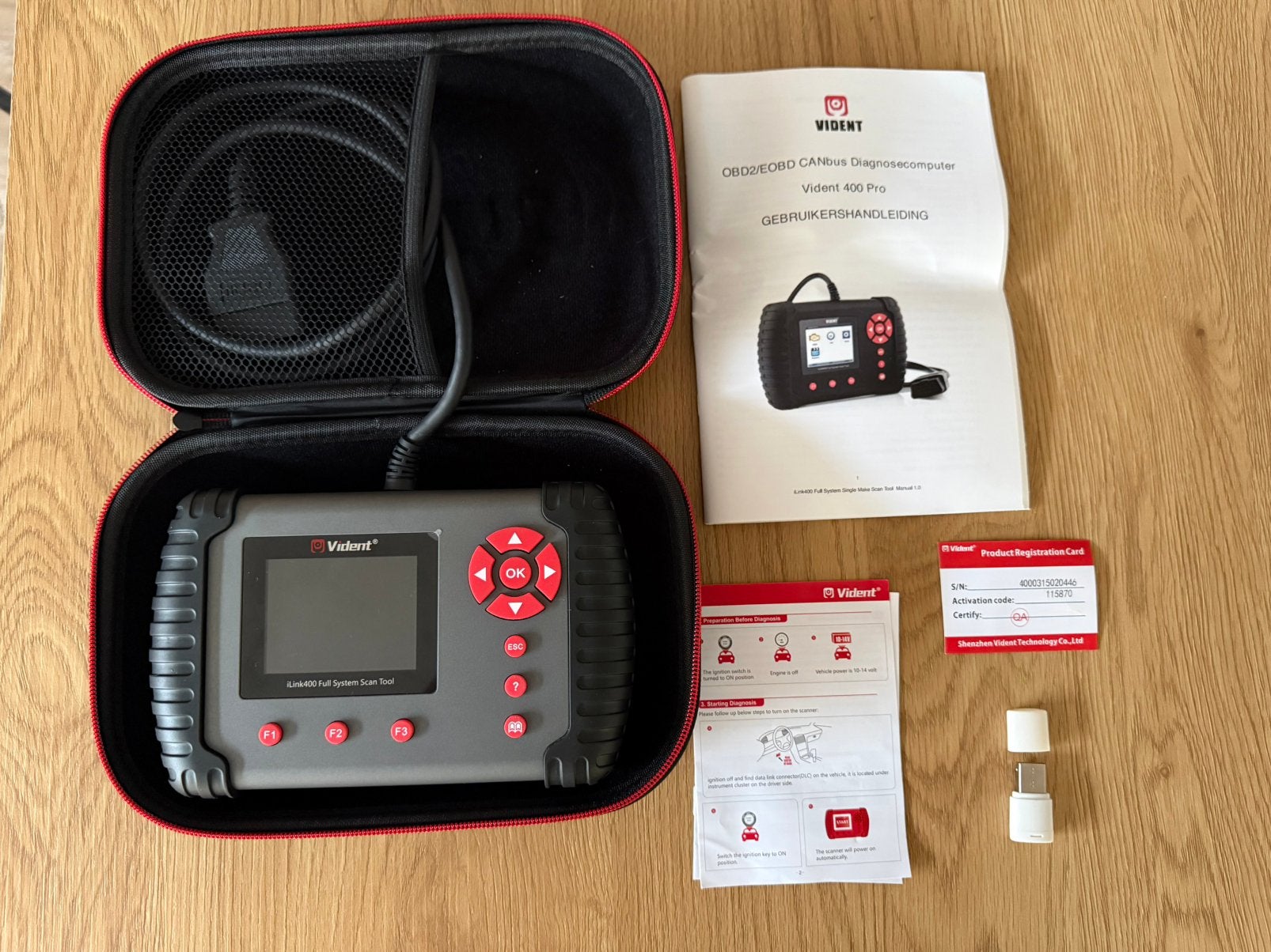 OBD - Vident i400 (Mercedes-Benz software), Ophalen of Verzenden, Zo goed als nieuw