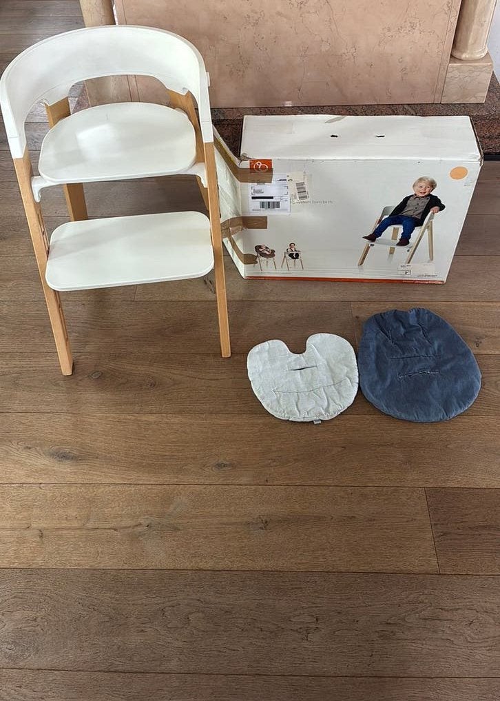 Stokke steps chair, Kinderen en Baby's, Kinderstoelen, Ophalen of Verzenden, Zo goed als nieuw, Meegroeistoel