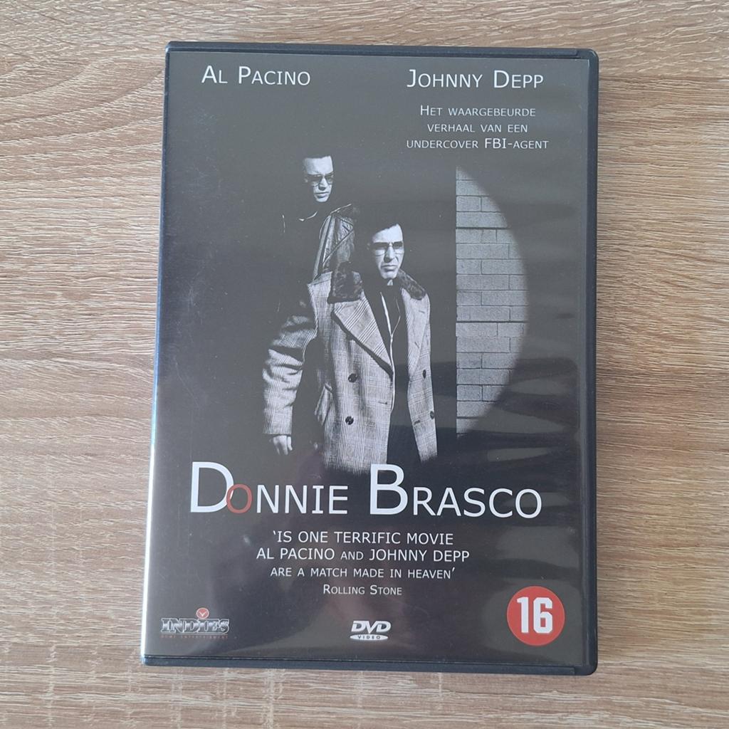 Donnie Brasco DVD - Misdaadthriller met Al Pacino, Alle leeftijden, Ophalen of Verzenden, Zo goed als nieuw
