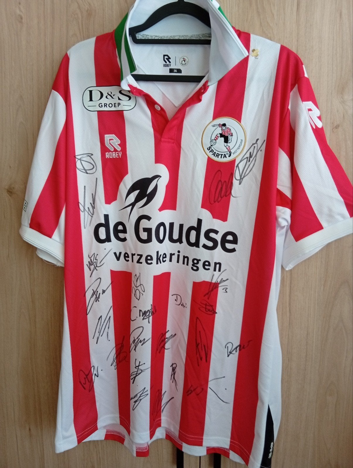 Sparta shirt 2023 gesigneerd door alle spelers - Nieuw!, Ophalen of Verzenden, Nieuw, Sparta, Shirt